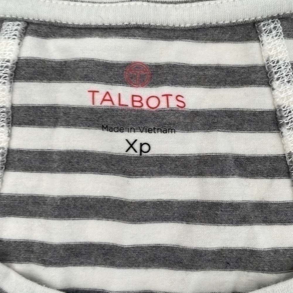 Talbots Long Sleeve Striped Shirt - Picture 3 of 8